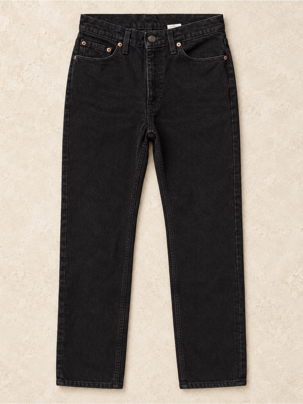 Vintage 1997 Levi’s 512 Black Jeans Women’s Juniors 5 Slim Fit Tapered Made USA